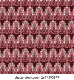 Cowboy chic seamless vector pattern