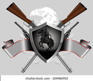 the cowboy coat of arms
