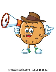 Cowboy Cookie Cartoon Character Mascot Design