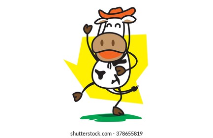 Cowboy Cow