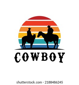 13,274 Cowboy Silhouette On Horse Images, Stock Photos & Vectors ...