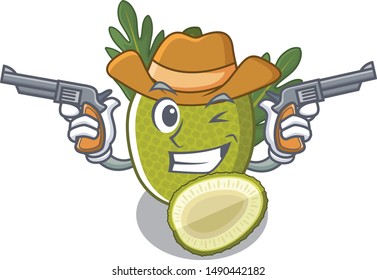 Cowboy fried breadfruit served in cartoon bowl