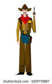 cowboy with gun