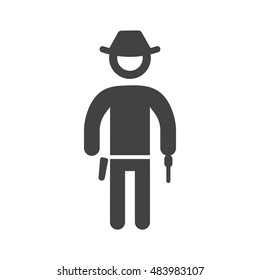 Cowboy with Gun