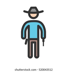 Cowboy with Gun