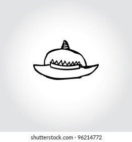 cowboy hat doodle