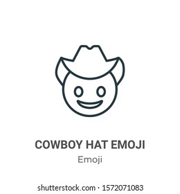 white hat emoji