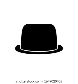 cowboy hat icon illustration, vector cowboy hat silhouette - Vector eps 10