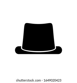 cowboy hat icon illustration, vector cowboy hat silhouette - Vector eps 10
