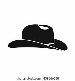 Cowboy Hat Icon Simple Style Stock Vector (Royalty Free) 439866538 ...