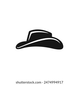 Cowboy hat icon vector. EPS 10 editable vector