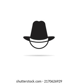 cowboy hat icon vector illustration