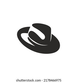 Cowboy-Hut-Symbol, Vektorgrafik