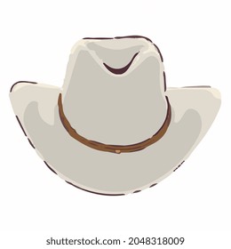 ilustración vectorial de cowboy