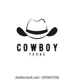cowboy hat logo icon vector clip art