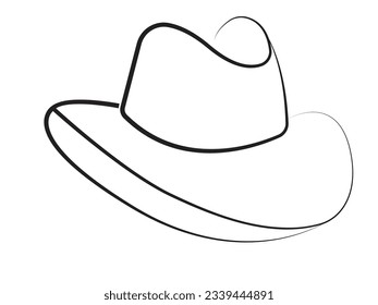 A cowboy hat logo is a stylized illustration of a cowboy hat. It is often used in web design, mobile apps, and other graphics to represent the American West.