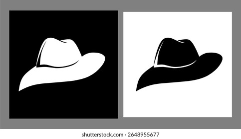 "COWBOY HAT" perfect for stickers, merchandise, mascots, clothing embroidery, and apparel designs. This pack offers high-quality, eye-catching picture, easy to use and scalable.