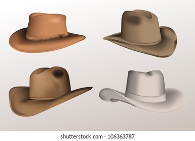 Cowboy hat set