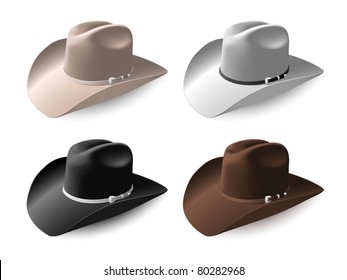 Cowboy hat set eps8