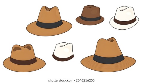 Cowboy hat set, Western hats, Wild West hats,