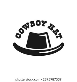 cowboy hat with side light logo