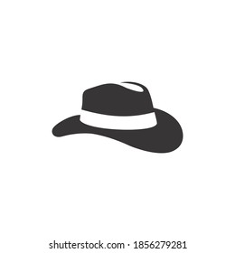 arte de clip vectorial de la silueta de sombrero de vaquero