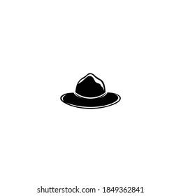 Sombrero Vector de Vocero Clip Art Fondo Blanco Aislado