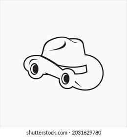 cowboy hat vector clip art