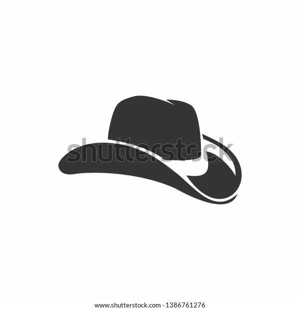 Cowboy Hat Vector Clip Art Stock Vector (Royalty Free) 1386761276