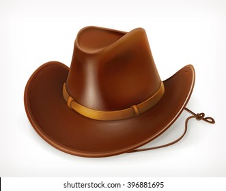 Cowboy hat, vector icon