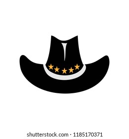 cowboy hat vector icon, download on eps 10