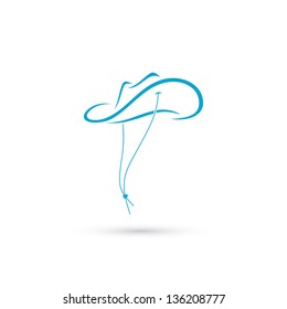 Cowboy hat - vector illustration