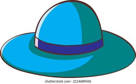 a cowboy hat vector illustration