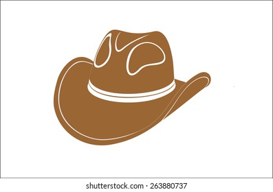 Cowboy hat Vector Illustration