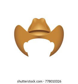 Cowboy hat - vector illustration