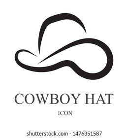 
cowboy Hat vector symbols logo black color