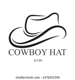
cowboy Hat vector symbols logo black color
