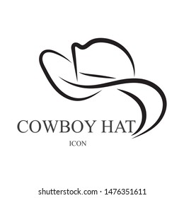 
cowboy Hat vector symbols logo black color
