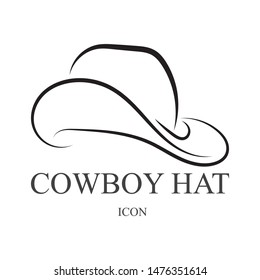 
cowboy Hat vector symbols logo black color