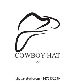 
cowboy Hat vector symbols logo black color