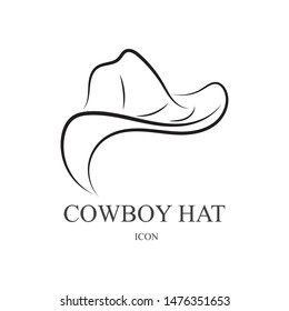 
cowboy Hat vector symbols logo black color