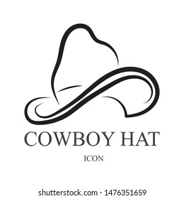 
cowboy Hat vector symbols logo black color