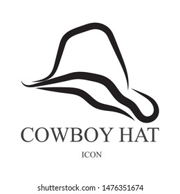 
cowboy Hat vector symbols logo black color