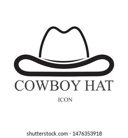 cowboy Hat vector symbols logo black color
