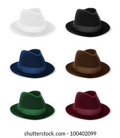 Cowboy hats set.