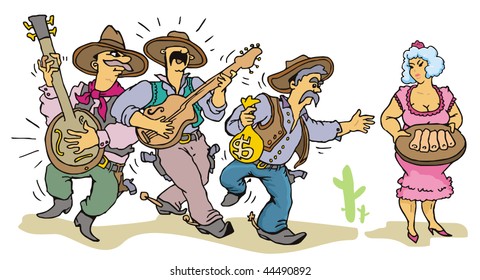Cowboy illustration