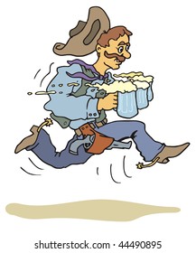 Cowboy illustration