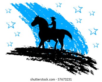 cowboy illustration