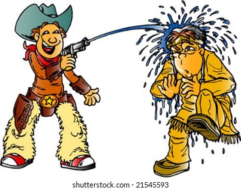 Cowboy and Indian