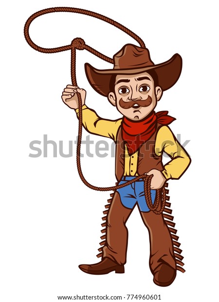 Cowboy Lasso Stock Vector (Royalty Free) 774960601